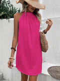 Loose Sleeveless Mini Dress, Casual Dress For Spring & Summer, Women's Clothing