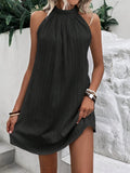 Loose Sleeveless Mini Dress, Casual Dress For Spring & Summer, Women's Clothing