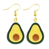 Women Earring Resin Drop Funny Custom Cute Girls Gift Eardrop Kids Food Cookies Ice Cream Bread Avocado Popcorn Chocolate