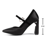 Purpdrank - Sexy Women Pumps Green Black Rome High Heel Shoes  Ladies Fashion Silk Pointed Toe Wedding Party Heels Woman Formal Shoes 41 42