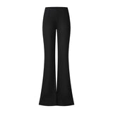 fashion outfits High-Grade Casual Pants for Women Autumn and Winter Low Waist Slim Fit Comfortable Fashion Single Pants Fleece-lined Suit Pants