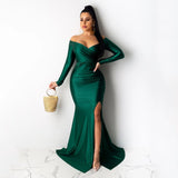 Purpdrank Birthday Dress for Women Evening Dress Party Dresses Long Dresses for Women Vestidos Woman Fall Dresses Long Sleeve