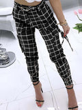 Purpdrank - Women Casual Solid Cargo Pants Spring Summer High Waist Office Lady Long Pants New Fashion Zipper Trousers Streetwear