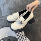 Purpdrank - Women's Shoes Gothic Slip on Loafers Female Footwear Japanese Style Lolita Black Mary Jane Shoe Trends 2023 Offers Free Shipping