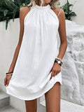 Loose Sleeveless Mini Dress, Casual Dress For Spring & Summer, Women's Clothing