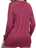 Purpdrank Womens Sweatshirts Fall Fashion Long Sleeve Tops Casual Crewneck Comfy Shirts