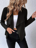 Chic Bomber Jacket for Women - Durable, Easy-Care, Vintage Style with Pockets, Ideal for Fall & Winter