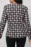 Purpdrank - Black Casual Print Cardigan Outerwear