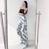 Purpdrank - Cool Women Denim Vintage Girl Fashion Harajuku Baggy Pants Harajuku Funny Ins Trousers Femme Summer Straight Jeans Streetwear