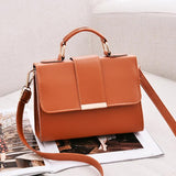 Purpdrank - Summer Fashion Women Bag Leather Handbags PU Shoulder Bag Small Flap Crossbody Bags for Women Messenger Bags