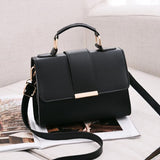 Purpdrank - Summer Fashion Women Bag Leather Handbags PU Shoulder Bag Small Flap Crossbody Bags for Women Messenger Bags