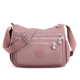 Purpdrank - Women's Messenger Mommy Shoulder Bag Polyester Fashion Cosmetic Female Bag Simple And Versatile Handbag Crossbody Bag