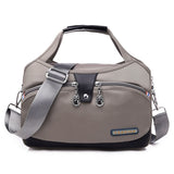 Purpdrank - New Fashion Women's Shoulder Bag Oxford Handbag Purses Large Capacity Messenger Bag Single Shoulder Tote Bag 10 Pockets Sac