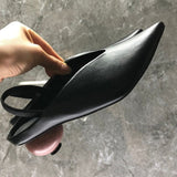 Purpdrank - 2023 Summer Fashion New Muller Shoes Women European Fashion Station Baotou Slippers Half-supported Outdoor Sandals Fashion Shoes