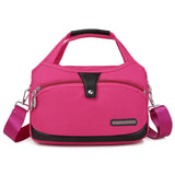 Purpdrank - New Fashion Women's Shoulder Bag Oxford Handbag Purses Large Capacity Messenger Bag Single Shoulder Tote Bag 10 Pockets Sac
