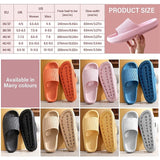 Purpdrank - Women's Super Soft Eva Thick Platform Slides Minimalist And Comfortable Indoor Bathroom Non-Slip Slippers Men's Slippers